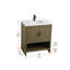 Meuble-lavabo simple 30 po Kirkbride-2110716817