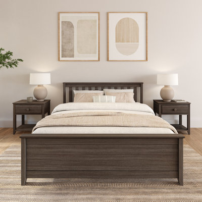 Lit en bois massif Rosenthal