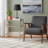 Rectangular Metal And Glass Accent Table