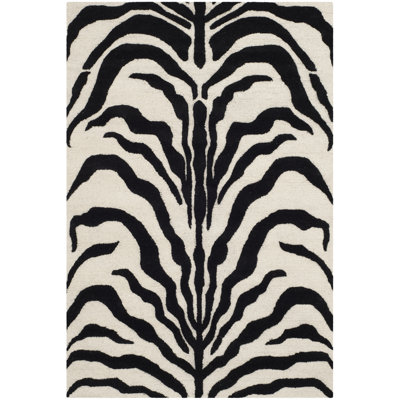 Cambridge Hand Tufted Wool Animal Print Rug