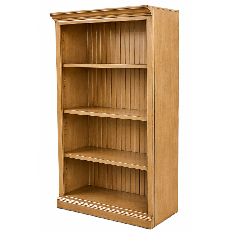Sherita Bookcase, European Dusty White, (3 Shelves) 60” H x 32” W x 14.25” D