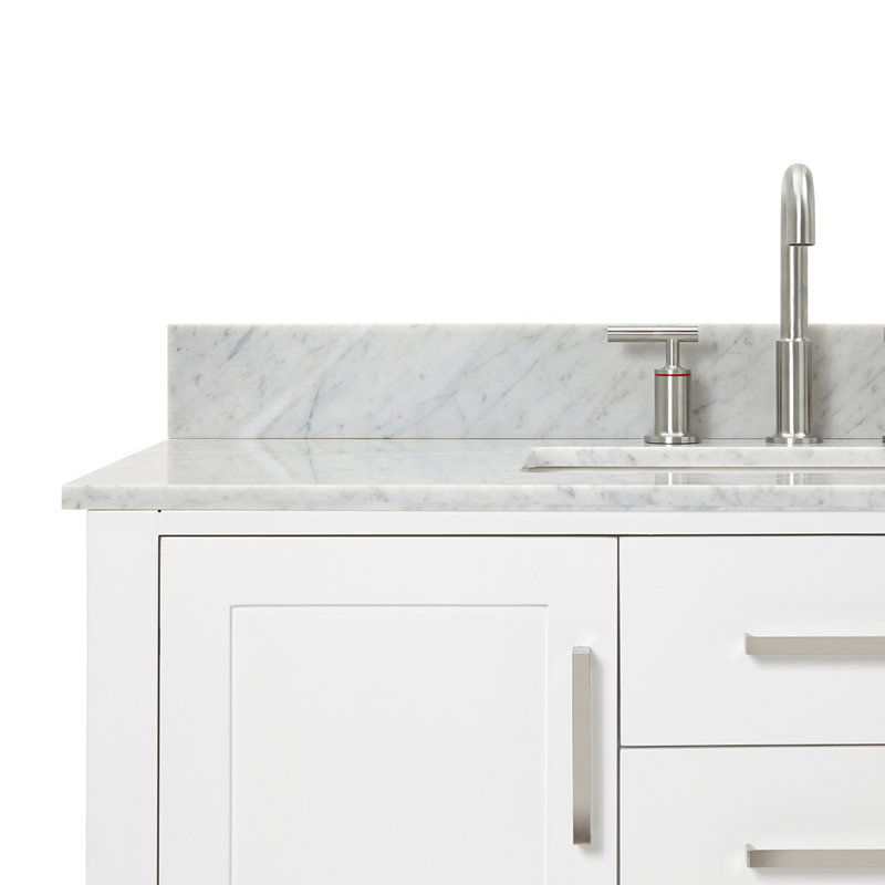 Bayhill 43'' W Single Vanity, White