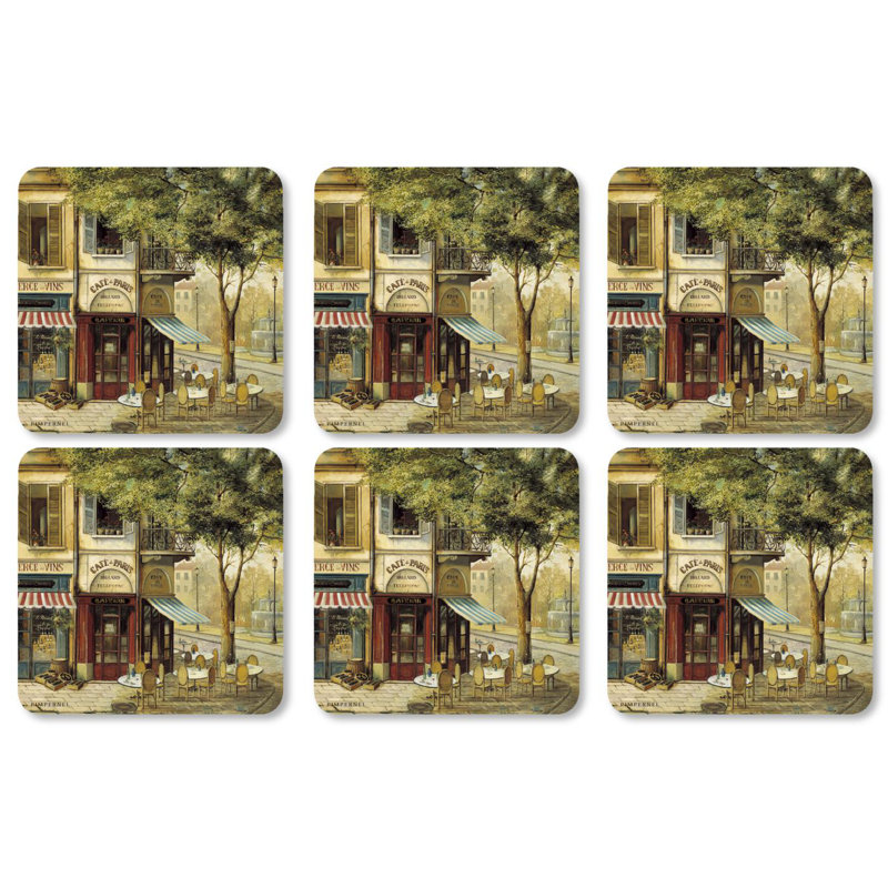 Portmeirion, Pimpernel, Coasters - Parisian Scenes