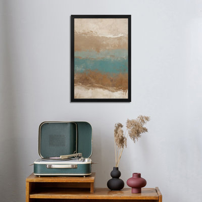 «Beneath the Endless Sky» - reproduction d'art murale - affiche de galerie