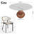Otelia 7Pcs Dining Set Wide Seats For 4/6/8/10-960647005-960646976-968973123