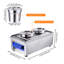 Buffet commercial en acier inoxydable WeChef 1200W