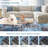 Washable Runner Rug 2x6 Modern Floral Rug Geometric Runners Grey Hallway Runner Carpet Soft Low-Pile Bathroom Mat Laundry Hallway 2x6-453675230