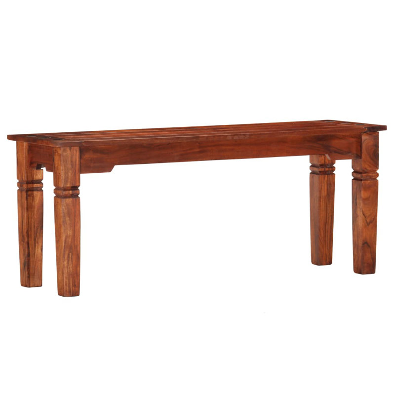 Desousa Solid Wood Bench, H45 x W110 x D35cm