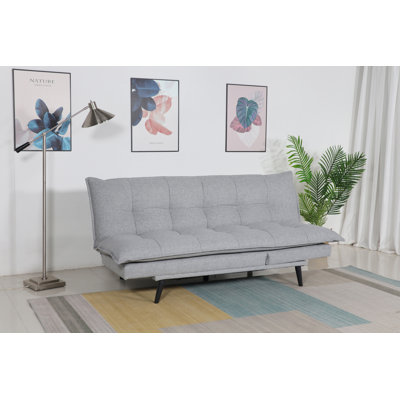 Schaller Twin 76'' Upholstered Convertible Sofa