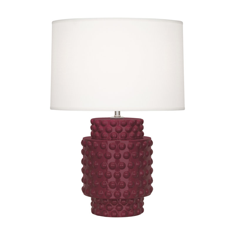 Dolly Table Lamp, 21.5" H x 15" W x 15" D, Egg Blue