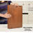 Luxdecor Solid Wood Cutting Board No Glue-One Piece Wood Cutting Boards No Toxic 11.8*14.96in 