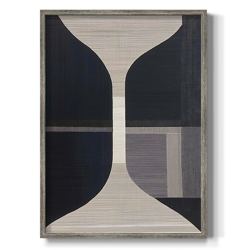 Série ABSTRACT DCLxxxv, reproduction encadrée - bois massif, H 21 po x l 17 po