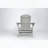 Set of 2 Solid Cedar Wood Embossed Folding Adirondack Chairs-1055646664