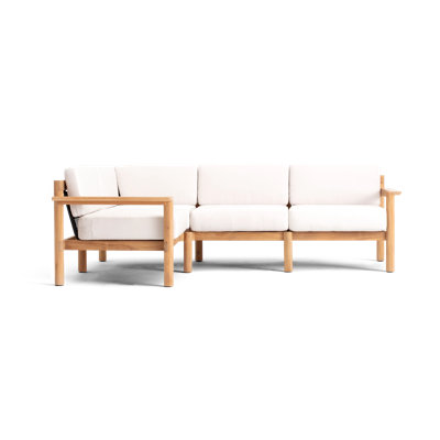 Haven 89.25'' Wide Patio Sectional with Sunbrella® Cushions
