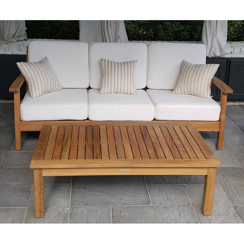 Table basse d'extérieur Bibeta L 49,5 po x l 29,5 po Bibeta