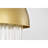4 - Light Gold LED Unique/Statement Pendant