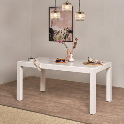 Aayushi Rectangular 200 Cm L x 90 Cm W Dining Table