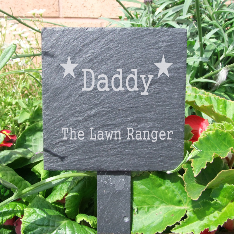 Splendora Stone Plants & Flowers Garden Sign