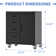 29.5” W Removable Garage Storage Cabinet with Four Drawers.