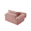 Fauteuil surdimensionné de 47 pouces et demi avec siège profond et repose-pieds mobile à 2 couches