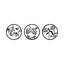 Traditional Plants & Flowers Wall Decor on Metal-208788453