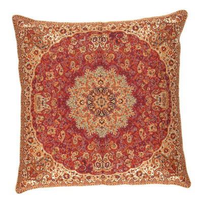 Silk Termeh Tapestry Pillow 20'' X 20''