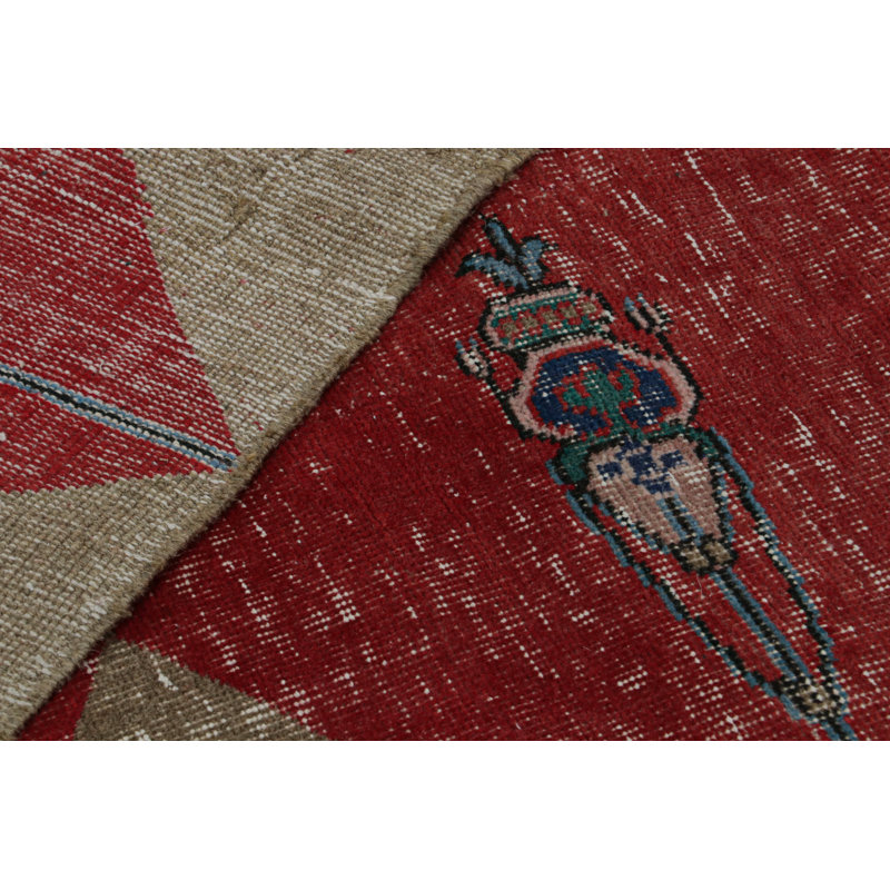Hand Knotted Wool Area Rug
