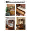 Grande armoire de rangement intégrée rétro Retro
