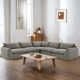 Tony 5 - Piece Upholstered Modular Sectional