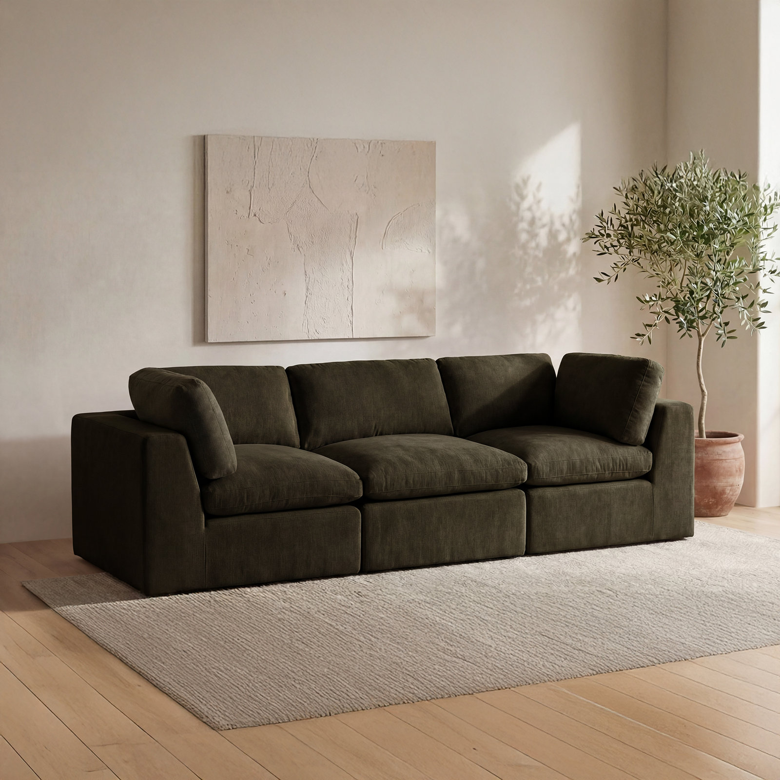 Siegler Slipper Chair, Green