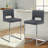26” Upholstered Counter Height Bar Stool-1500250247