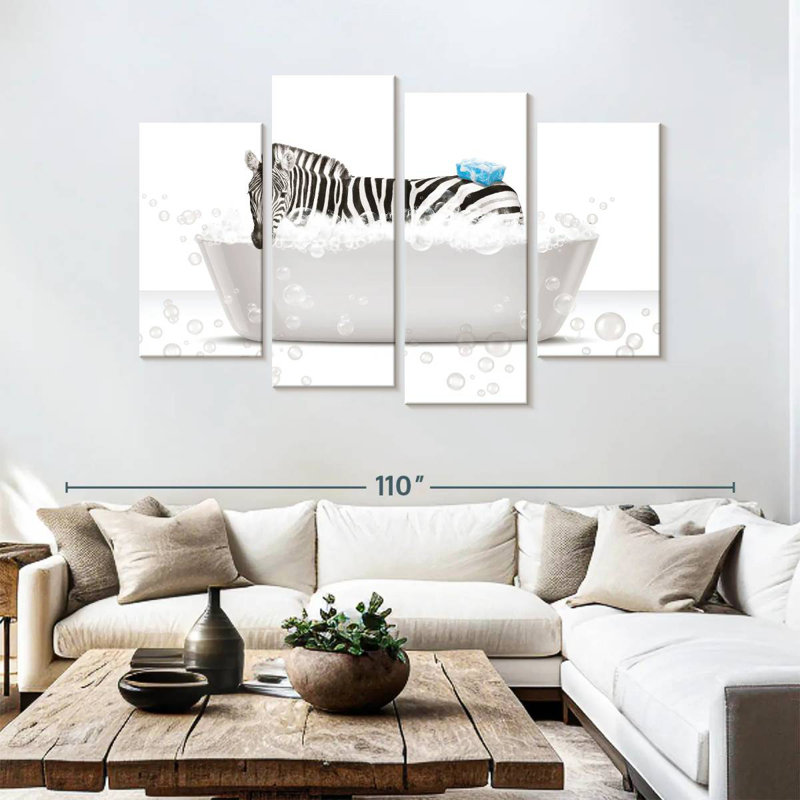 Bathtub Brampt Zebra