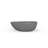 Badeloft 66.9" x 33.5" Freestanding Soaking Stone Resin Bathtub with Overflow and Drain BW-01-L-GGRY in Glossy Gray-138103258