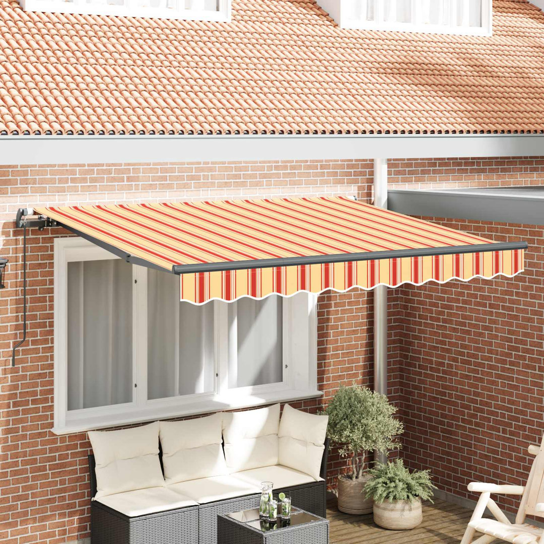 VidaXL Fabric Cover Retractable Patio Awning