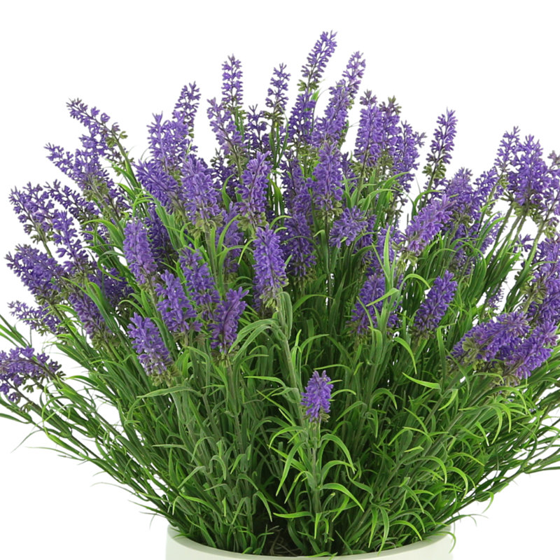 Arrangement floral lavande, H 25 po x l 25 po