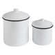 Metal Canister - Set of 2