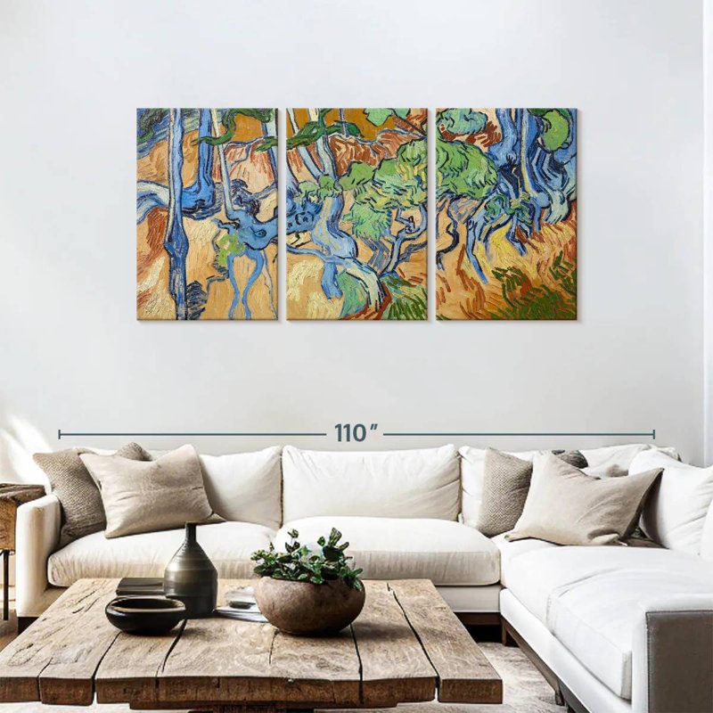 Harnek Tree Roots, 39" H x 80" W
