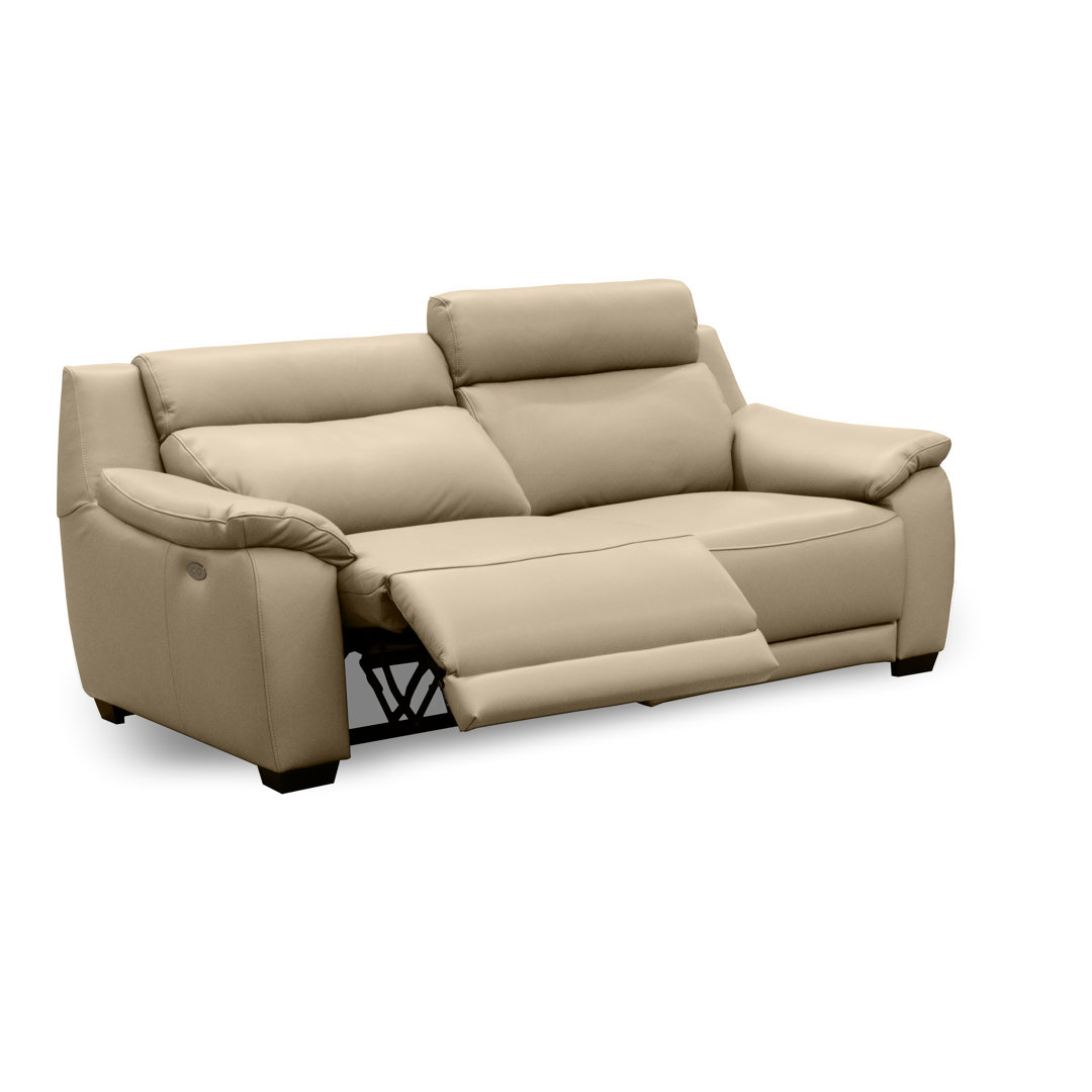 Sofa Latrale aus Echtleder