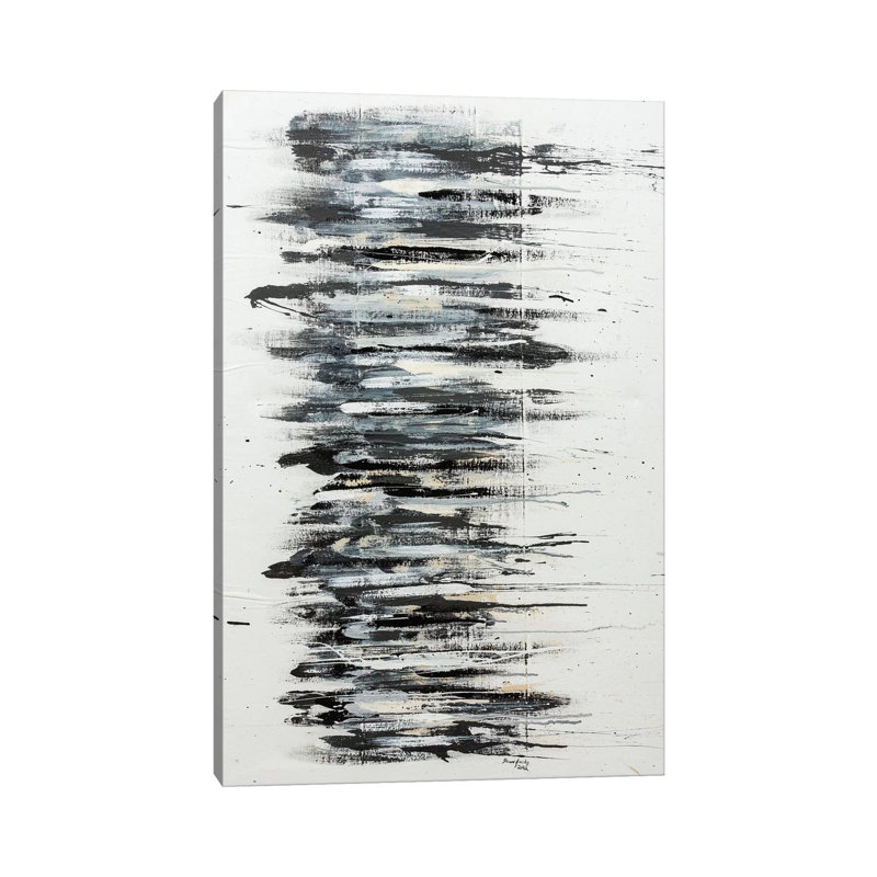 Shading In Black by Shawn Jacobs - Print on Canvas, Wrapped Canvas, 66.04 cm H x 45.72 cm W x 1.91 cm D