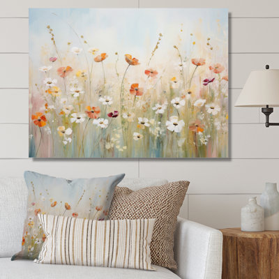 Art contemporain sur toile Meadow