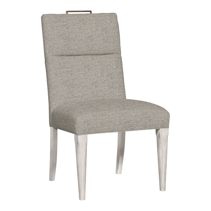 Brattle Road By Thom Filicia 20'' H Upholstered Side Chair, Casa Blanca, Impala Storm