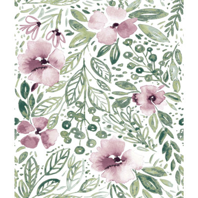 Alazar Peel & Stick Floral Roll