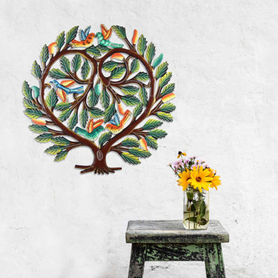 Décoration murale "tree of life cardiaque"