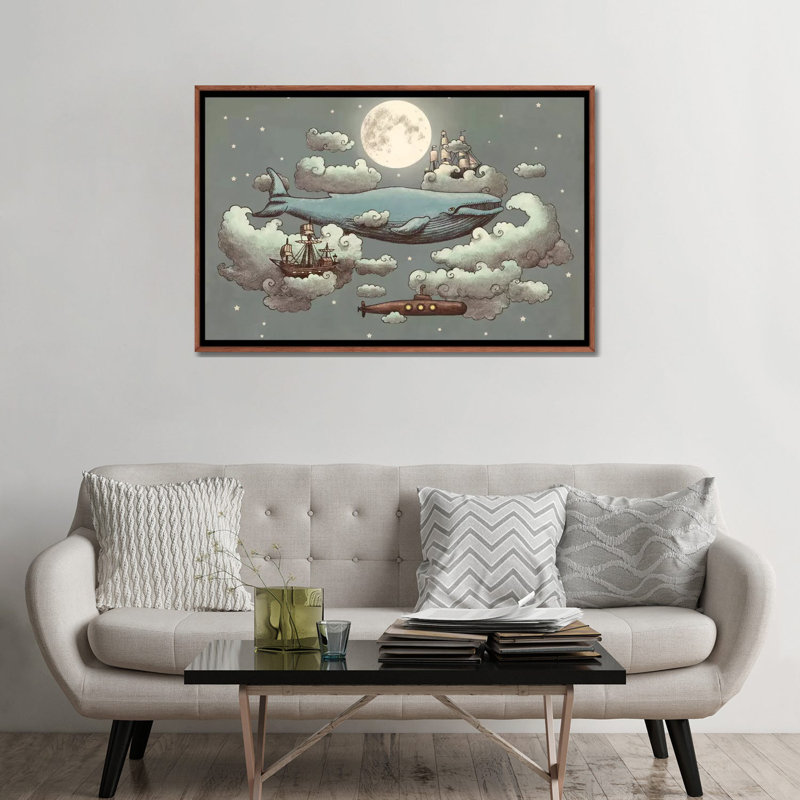# 1, art sur toile, Cadre bois classique, H 32 po x l 48 po x P 1,5 po