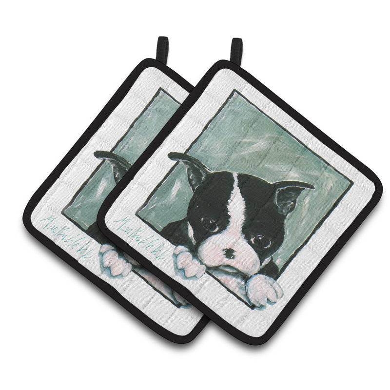 Caroline's Treasures Cotton Potholder Set