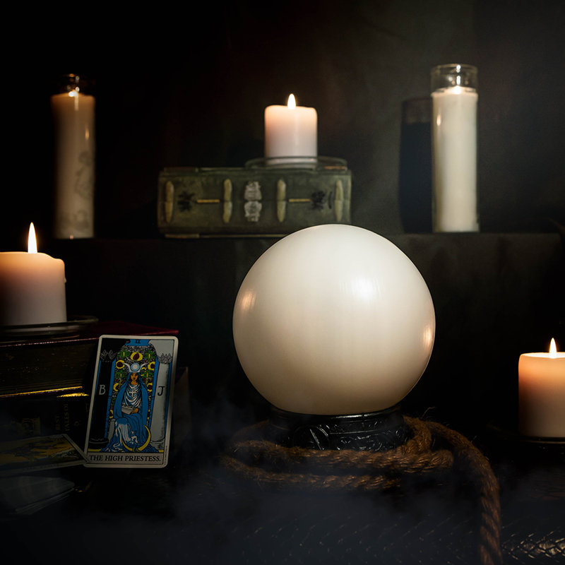 Boule de cristal DEL lumineuse