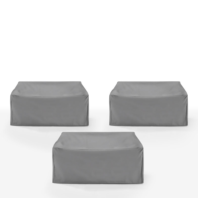 Housse de conversation pour meubles, gris