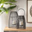 Lanterne bougie en fer et verre Enya-794644049-794644048
