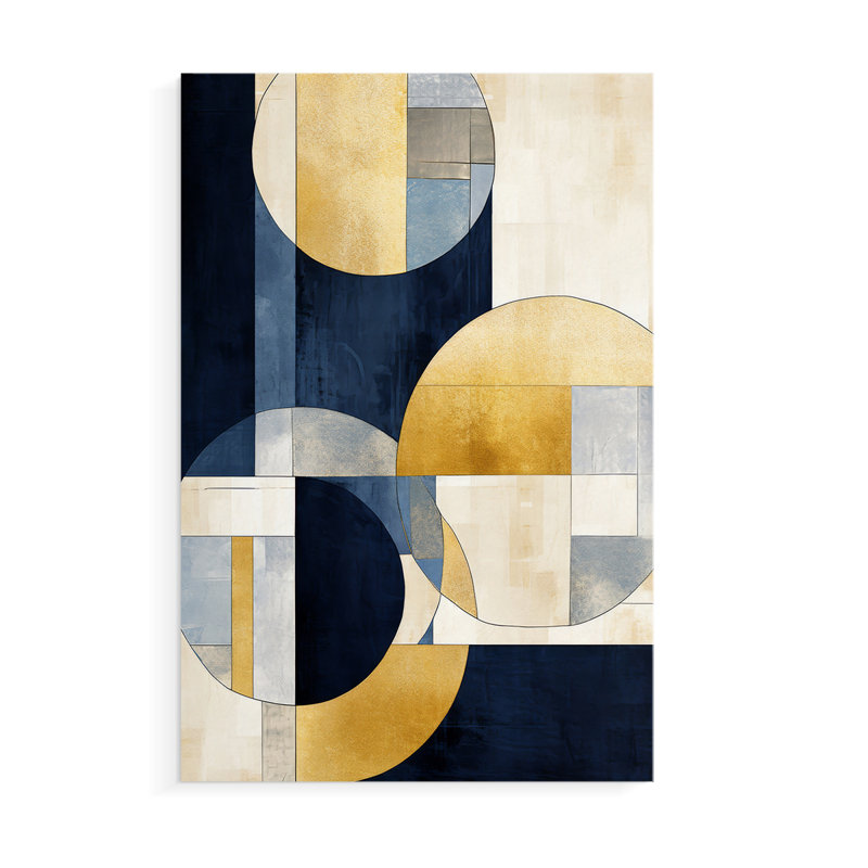 Série ABSTRACT DLIX - Impression sur toile seulement - NON CADRE, H 18 po x l 12 po