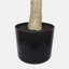 5 pi Eucalyptus artificiel avec pot en plastique noir